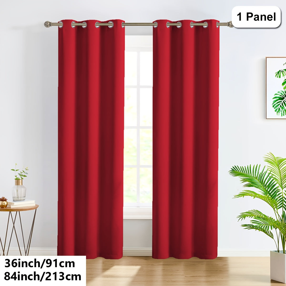 Privacy Loop Top Curtain – Polyester Room Divider for Home & Office