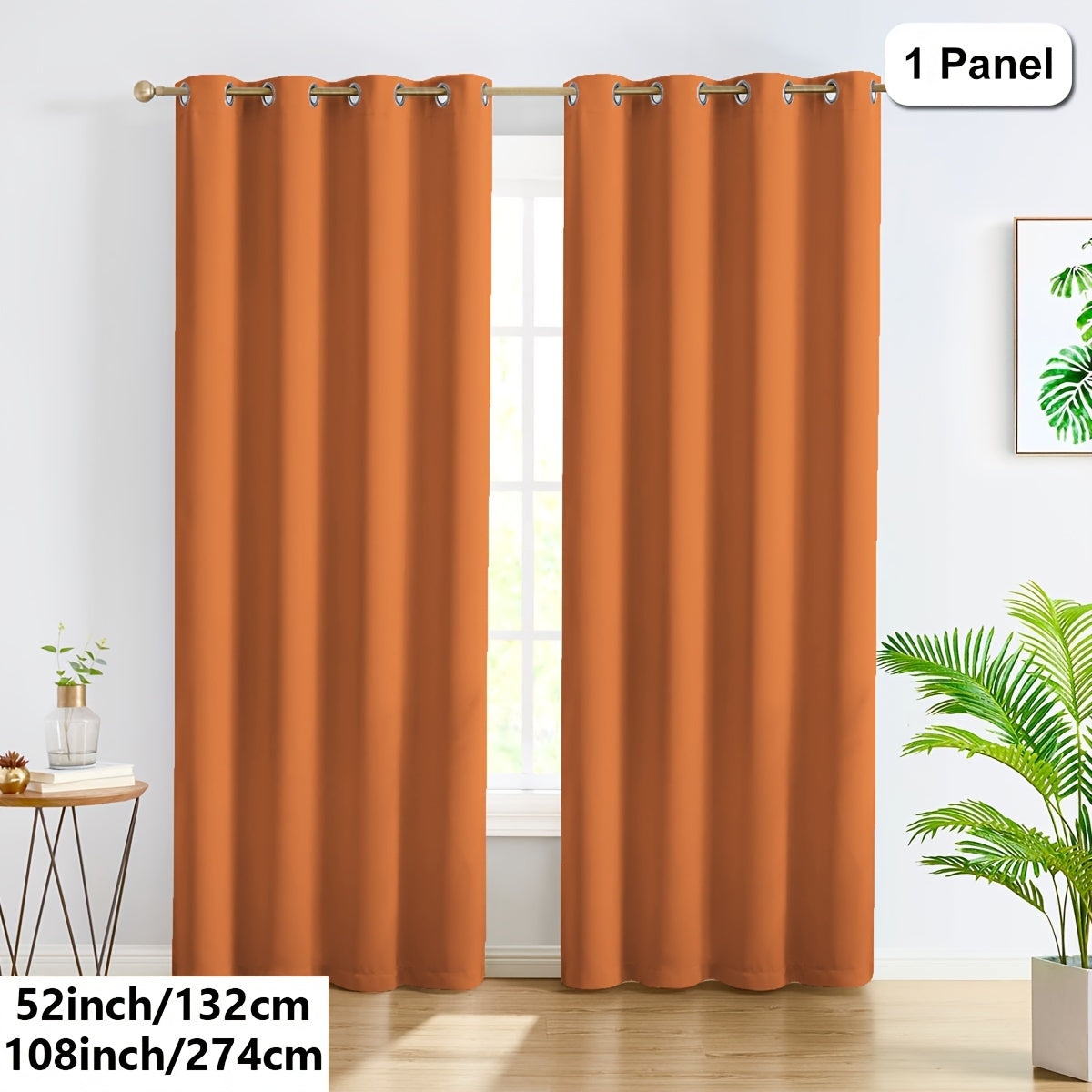 Privacy Loop Top Curtain – Polyester Room Divider for Home & Office