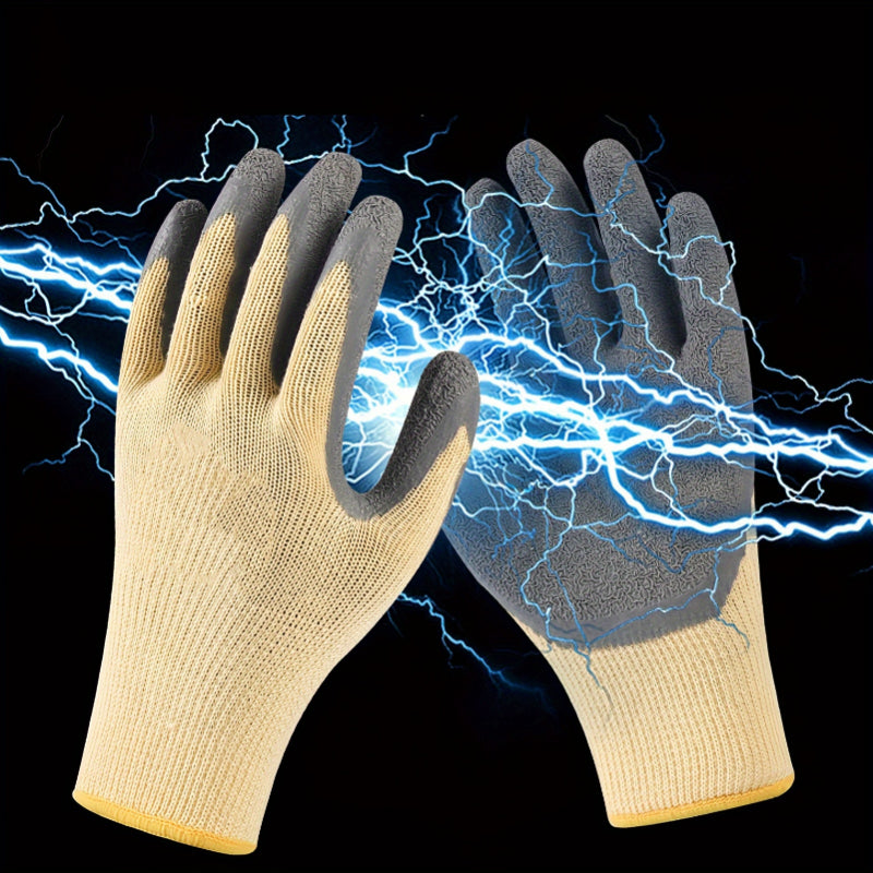 Insulated Electrical Gloves – 400V Rubber Safety Gear