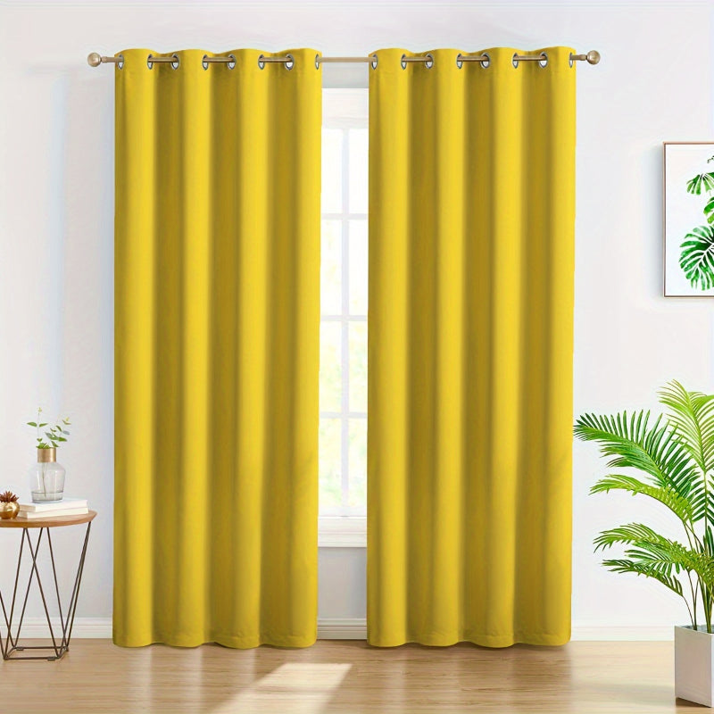 Privacy Loop Top Curtain – Polyester Room Divider for Home & Office