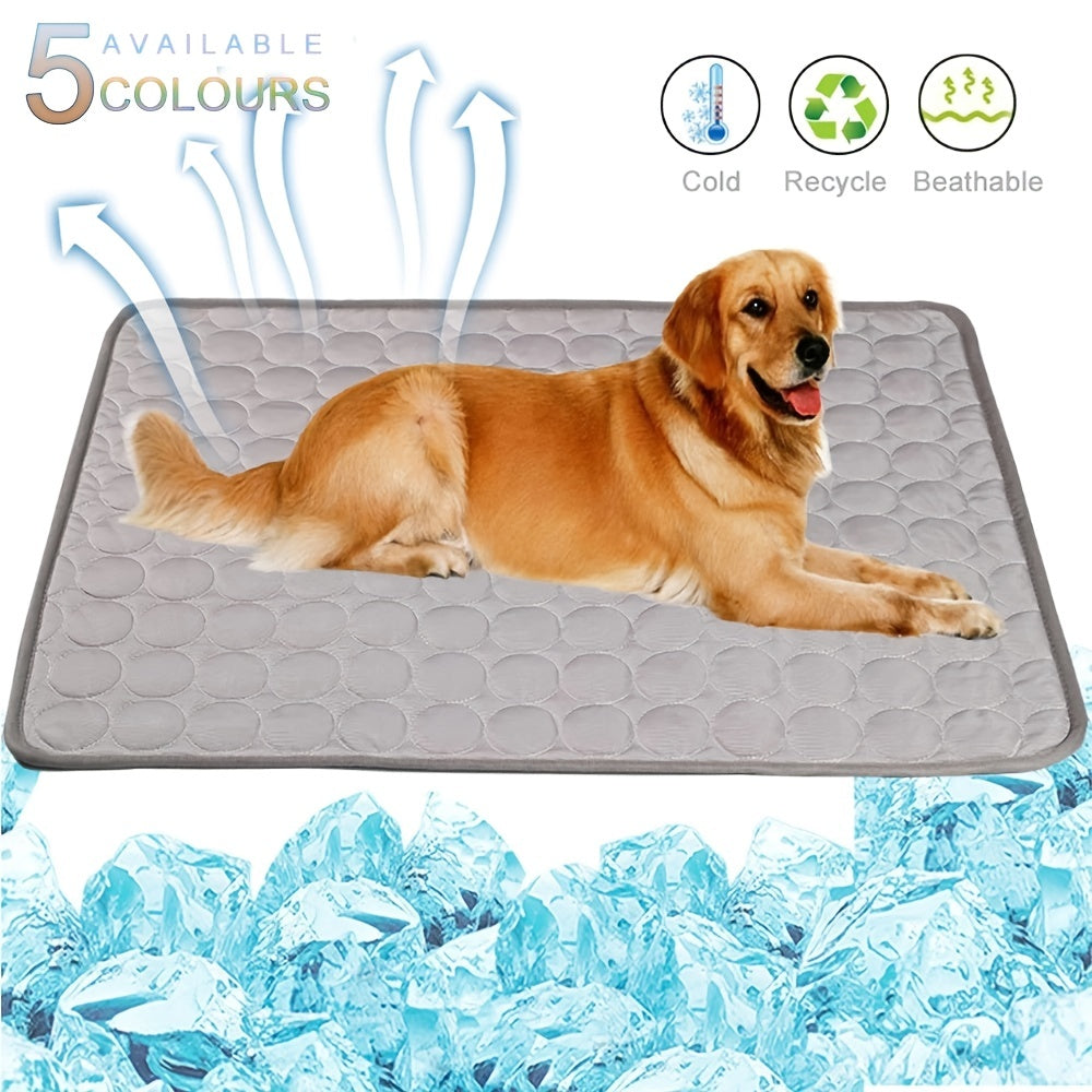 CoolPet Rapid Cooling Mat - Non-Toxic, Reusable & Foldable Pet Cooling Pad - Perfect for Dogs & Cats - Ideal for Summer Indoor/Outdoor Use - Comfortable & Easy to Clean - Sizes for Small to Large Pets