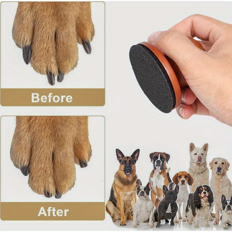 Dog Nail File - Safe & Gentle Grooming Tool - Effortless Nail Smoothing for a Stress-Free, Scratch-Free Experience