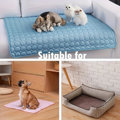 CoolPet Rapid Cooling Mat - Non-Toxic, Reusable & Foldable Pet Cooling Pad - Perfect for Dogs & Cats - Ideal for Summer Indoor/Outdoor Use - Comfortable & Easy to Clean - Sizes for Small to Large Pets