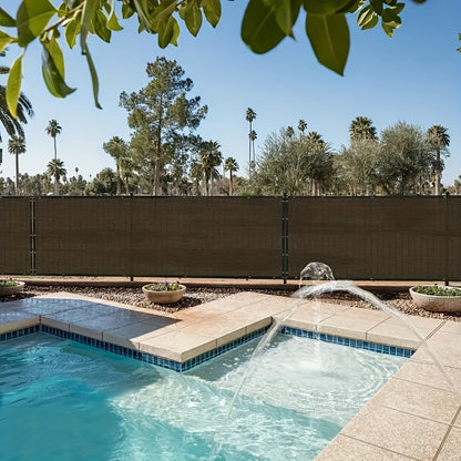 Easy-Install Privacy Sunshade Net - Durable, Tear-Resistant with UV Protection - Perfect for Balconies, Courtyards, and Pools