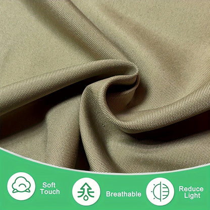 Privacy Loop Top Curtain – Polyester Room Divider for Home & Office