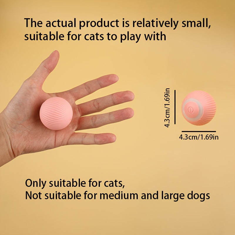 Whisker Wizard Automatic Rolling Cat Toy – Motion Activated Interactive Ball